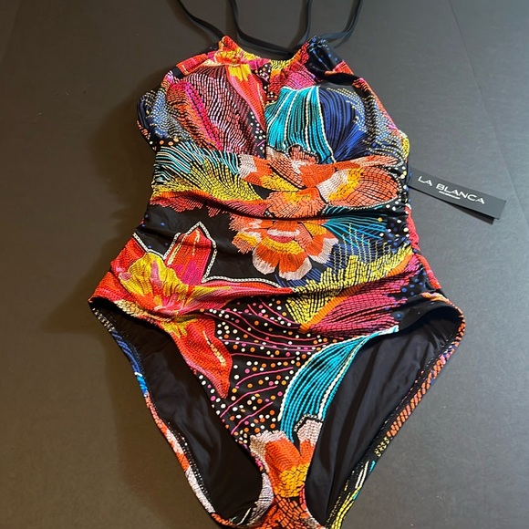 La Blanca Other - LaBlanca Sunlit Soirée High-Neck Keyhole One-Piece